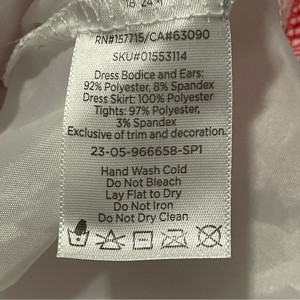 Disney Mickey and Friends Minnie Mouse Dress - 18 -24M - Picture 9 of 9